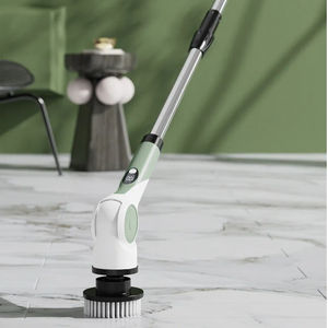 Brosse de <span class=keywords><strong>nettoyage</strong></span> électrique rotative sans fil à long manche rétractable 10 en 1 pour cuisine et voiture, brosse de <span class=keywords><strong>nettoyage</strong></span> électrique en plastique - Product Image 5