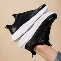 Nouvelles baskets d'hiver respirantes pour hommes, style plateforme plate, chaussures de sport et de course pour la marche en extérieur, souples et robustes