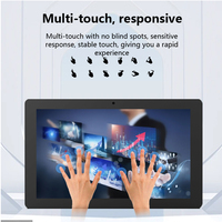 Harga Pabrik Tablet PC Android 11 Tipe-L 15,6 Inci Layanan Mandiri NFC POE Wi-Fi RK3568 Quad-Core Memori 2GB ROM 16/32GB Bisnis
