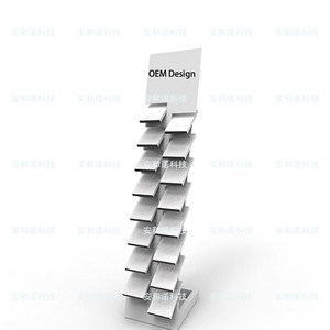 Présentoir personnalisable de comptoir de carreaux de marbre de pavage en pierre naturelle artificielle de mosaïque nouveau design pour l'usage de salle <span class=keywords><strong>d</strong></span>'exposition - Product Image 4