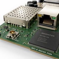 Router WiFi 6 802.11ax Personalizado y Controlador de Red con PoE, PCBA para Electrodomésticos con Placa de Circuito Impreso para Control de Motor