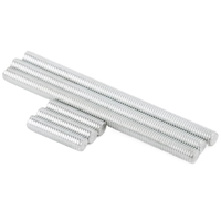 Quality M8 M10 Steel ASTM A325 B7 8.8 Meters White Galvanized Nuts Full Threaded Rods DIN 975