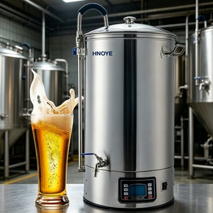 Machine à brasser électrique tout-en-un Guten 40L pour brassage maison, cuve de mouture 220V - Product Image 3
