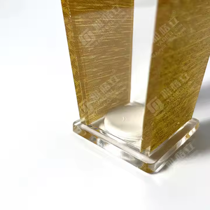 เครื่องปั่นเกลือทรงสี่เหลี่ยมคางหมูทำจากอะคริลิกสำหรับ Judaica สินค้ามาใหม่ - Product Image 6