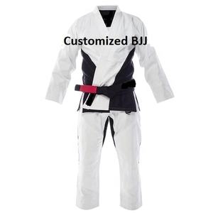 Kimono de Jiu-Jitsu brésilien de haute qualité personnalisé avec des patchs et des broderies, tissage perlé, vente en gros de Gi BJJ - Product Image 1