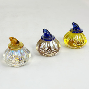Figuras <span class=keywords><strong>de</strong></span> Cristal K9 al por Mayor, Calabaza Espeluznante con Sombrero <span class=keywords><strong>de</strong></span> Bruja, Adornos <span class=keywords><strong>de</strong></span> Cristal para Halloween, Juego Surtido - Product Image 3