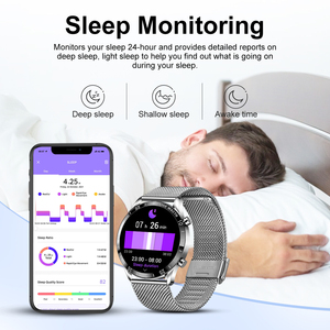 Lige BW0189 2025 nouvelle marque Intelligent Montres Reloj montres musique fonctionnelle Sport montre intelligente étanche Smartwatch pour hommes - Product Image 4