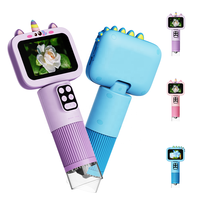 YMX MS01 Yamaxtech Electronics Microscope puissant pour enfants Kit scientifique avec lumière LED pour enfants Étudiant scolaire Apprentissage de la biologie