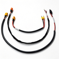 Câble d'alimentation XT60 mâle SM3P 28AWG en PVC avec conducteur en cuivre étamé, faisceau de charge pour robot RC, adaptateur anti-étincelles