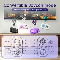 Y05 Mini BT Game Controller Portable Pocket Gamepad untuk NS PC Android IOS Dengan Fungsi Turbo Baterai 180mAh Getaran Motor