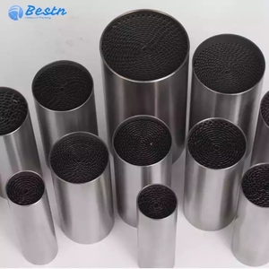 <strong>Metal</strong> Exhaust Catalytic Converter Metallic Honeycomb <strong>Substrate</strong> for Car and Motorcycle - Product Image 5