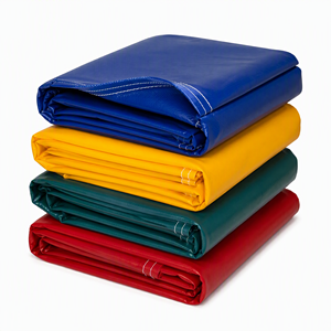 Lona Impermeable en Rollo de 67 Pulgadas de Ancho, Color Sólido, Cubierta para Toldo de Exterior, Tela Tejida de Peso Medio, Gris, Verde, Azul - Product Image 3