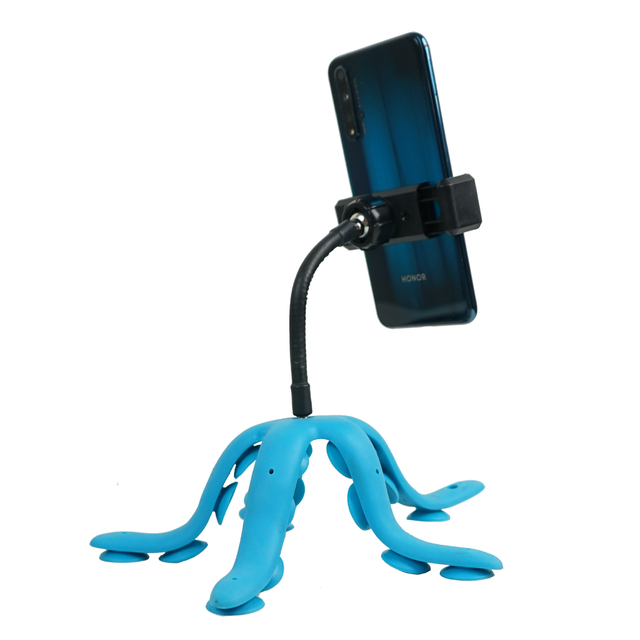 Camera Accessory Flexible Octopus Tripod Soft Silicone Multifunctional Mini Bracket Stand for Cellphone Camera