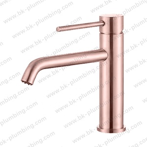 Grifo De Lavabo Monomando Redondo Negro Mate Con Cano <span class=keywords><strong>Curvo</strong></span> Mezclador Agua Fria Y Caliente De Laton - Product Image 5