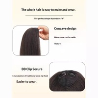 Postiche pour femme de style occidental, volumisant et très volumineux, pour mariée, style Hepburn, pour robe de mariée, résistant aux hautes températures