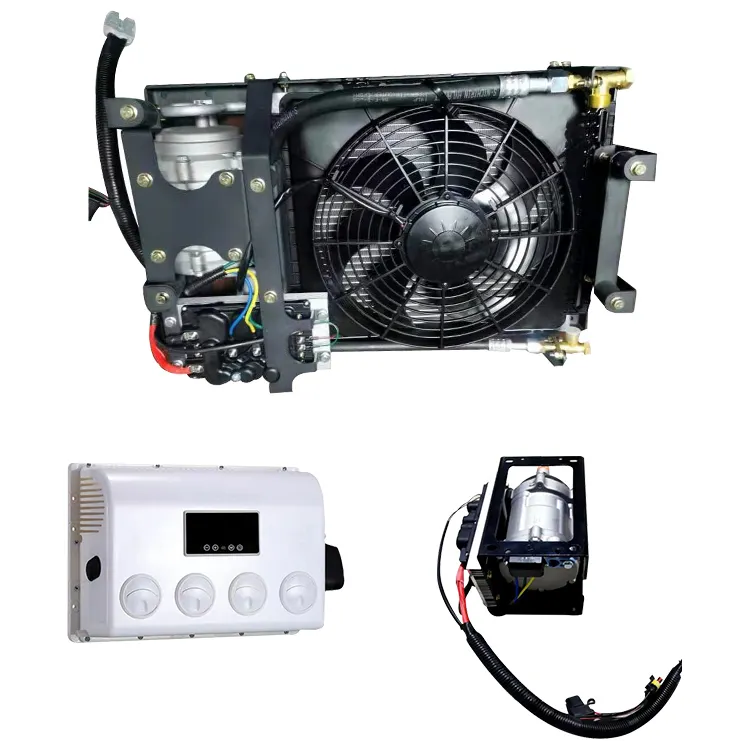 DC 12V 48V EV A/C Electrical Car Air Conditioner System Parking Cooler For Truck RV Car AC.161.075 Roof Top Air Conditioner