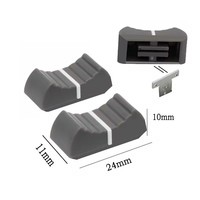 Mélangeur numérique X32, mélangeur à faders, potentiomètre à fader électrique, 4 broches, longueur de la tige 13 mm T