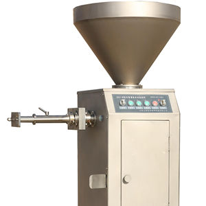 Machine de remplissage de saucisses quantitative et continue à commande pneumatique <span class=keywords><strong>BOAN</strong></span> SGI-111 avec torsion automatique pour boyaux naturels et protéinés - Product Image 4