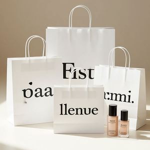 Bolsas de Papel Kraft Ecológicas para Empaque de Joyería, Bolsas de Regalo con Logotipo Personalizado - Product Image 4