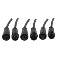 Adaptateur M25 à connexion rapide autobloquante mâle-femelle pour applications aérospatiales, UHF FPC, alimentation PCB, étanche IP68, 500V 16A, contact en cuivre