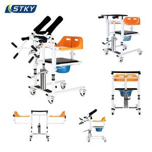 Người già điều dưỡng Ghế Ghế hỗ trợ nâng lên dễ dàng ghế đệm bàn đạp điều chỉnh bệnh nhân thủy lực chuyển nâng ghế với <span class=keywords><strong>commode</strong></span> - Product Image 2