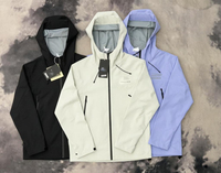 Vente en gros – Blouson coupe-vent fin et léger unisexe pour l'hiver, imperméable, respirant, coupe-vent, décontracté et élégant