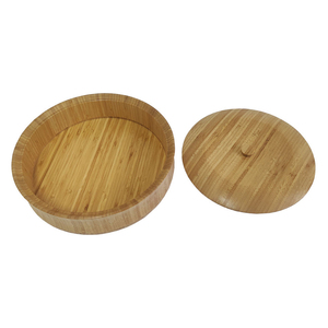 High Quality Bamboo Bread Box with Lid Made in China