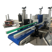 Étiqueteuse automatique de flacons d'ampoules de bouteilles de vin de bureau pour bouteilles en plastique Machine d'impression d'étiquettes de bouteilles d'eau