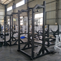 Appareil de musculation multifonctionnel Crossfits Combo Power Squat Cage All In One Weight Training Bench Press Rack