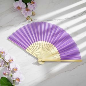 Éventail pliable en papier et bambou, vierge, pour l'art populaire traditionnel, idéal pour le Nouvel An chinois, les cadeaux de mariage et la technique de sculpture DIY - Product Image 4