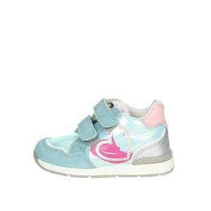 Baskets Falcotto pour filles, bleu clair, fermeture Velcro, chaussures épaisses - Product Image 1