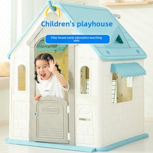 Tente de jeu château de princesse pour enfants, avec fenêtre, pour tout-petits, bébés et enfants, en polyester durable - Product Image 4