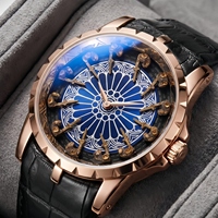 Montre de luxe de la marque ONOLA, modèle 3809, dorée, pour hommes, étanche, à quartz, faible MOQ, montres-bracelets pour hommes