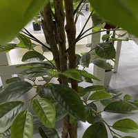 Bonsaï artificiel citronnier 120 cm résistant aux UV, plante verte d'intérieur en pot pour salon ou bureau