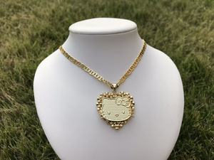 สร้อยคอจี้รูปหัวใจโรลลี่ทำจากสเตนเลสสตีลชุบทองของขวัญเครื่องประดับแฟชั่นเฉพาะบุคคล - Product Image 2