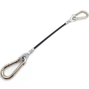Câble en acier galvanisé torsadé double à brins multiples sur mesure, diamètre 0,8-10 mm, couleur personnalisée pour ligne <span class=keywords><strong>de</strong></span> vie anti-chute - Product Image 1