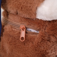 Vente en gros peluche de couchage loutre pour enfants jouet personnalisé ours en coton et tissu prix