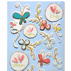 Adesivi in Carta PVC a Forma di Animali Carini per Bambini - Adesivi Decorativi Kawaii Cartoon Autoadesivi Ecologici e Impermeabili - Product Image 1