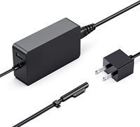 Adaptateur secteur de surface 65W 15V 4A pour ordinateur portable Microsoft Surface Pro 8 X 7 6 5 4 3, chargeur de surface 65W