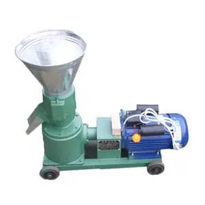 Factory price 3kw flat die small animal feed pellet mill machine with ce