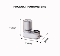 Personnalisable 0.1 0.2 microns cartouche de filtre à eau à charbon actif Durable en plastique manuel haute efficacité ménage RV utilisation 800