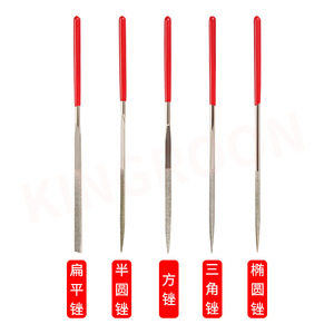 ตะไบเพชร KINGROON ขนาด 140 มม. 10 ชิ้น เครื่องมือขัดโลหะสำหรับงานฝีมือ - Product Image 3