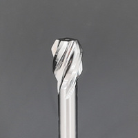 Fraise à profil en carbure monobloc haute précision à cannelure hélicoïdale pour la découpe de profils et de contours, usinage CNC