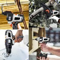 Multi-functional Portable 10 in 1 Electric Drill Household Woodworking Power Tools Set