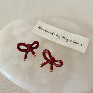 Trendy Cute Butterfly Knot Stud Design Earrings Versatile Niche Commuting New Daily <b>Sweet</b> Style for <b>Gifts</b> - Product Image 1