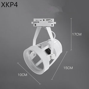 Appareil d'éclairage sur <span class=keywords><strong>rail</strong></span> réglable par30, kit de 2 pièces, prix d'usine en blanc peint sur <span class=keywords><strong>rail</strong></span> - Product Image 3