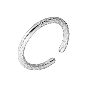S925 Sterling Silver Geometric <b>Ring</b> <b>Open</b> Band For Women Everyday Wear - Product Image 5