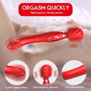 Vibrador Potente de Alta Calidad con Cabezales Grandes, Masajeador Corporal AV, Estimulador de Punto G y Clítoris, Juguetes Sexuales para Mujeres, Palo Masturbador - Product Image 3