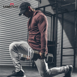 Fabrication de sweats à capuche pour hommes de grande taille, marque privée personnalisée, pull uni, sweat à capuche de sport pour hommes - Product Image 6