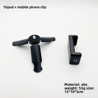 Mini trépied de haute qualité pour caméra d'action, léger, durable, anti-poussière, support de table pour diffusion en direct et vlogging